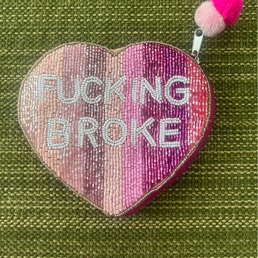 Fucking Broke Keychain